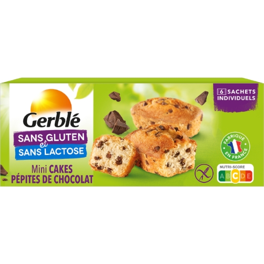 Cake Pépites Chocolat Sans Gluten GERBLE
