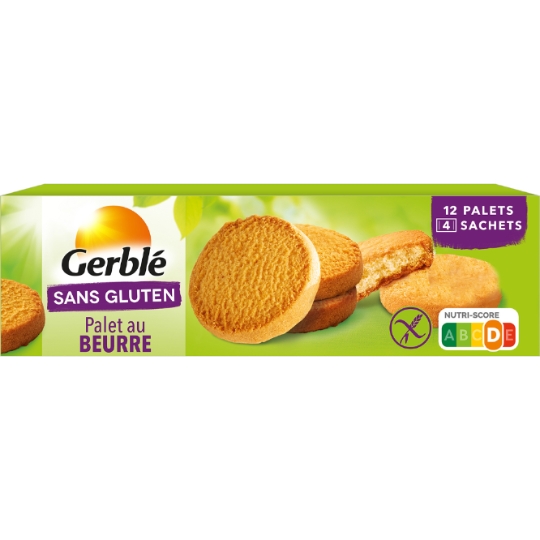 Biscuit sablé Beurre Sans Gluten GERBLE