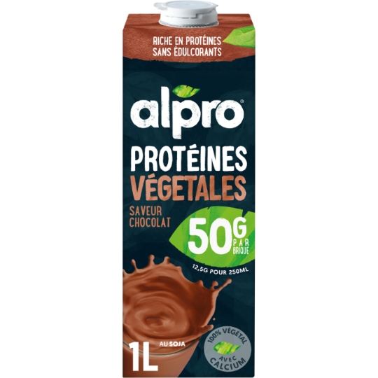 Boisson Végétale Soja Protéinée Saveur Chocolat ALPRO
