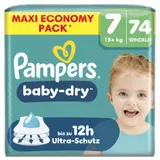 Couches Bébé 15kg et + Taille 7 Baby-Dry PAMPERS