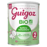 Lait bébé en poudre 2ème âge Dès 6 Mois Bio GUIGOZ