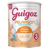 Lait bébé en poudre 3ème âge dès 12 mois Nature Pelargon GUIGOZ