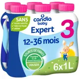 Lait bébé liquide 3ème âge Dès 12 Mois Nature Expert CANDIA BABY