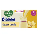 Céréales bébé dès 6 mois saveur Vanille Blédidej BLEDINA