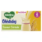 Céréales bébé dès 6 mois Saveur céréales Blédidej BLEDINA