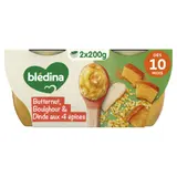Plat bébé dès 12 mois Butternut Boulghour Dinde Idées de maman BLEDINA