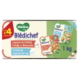Plat bébé dès 18 mois Légumes Poisson et Volaille à la basquaise Blédichef BLEDINA