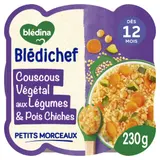 Plat bébé Couscous Végétal dès 12 mois BLEDINA