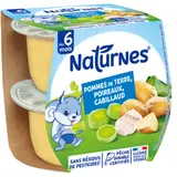 Plat bébé pommes de terre, poireaux, cabillaud NESTLE