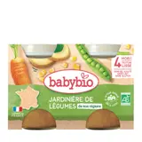 Plat bébé dès 4 mois Jardinière de légumes Bio BABYBIO