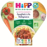 Plat bébé dès 12 mois Spaghetti Bolognaise Les Petits Gourmets HIPP BIOLOGIQUE