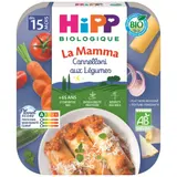 Plat bébé dès 15 mois Cannelloni aux Légumes Bio La mamma HIPP BIOLOGIQUE