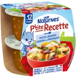 Plat bébé dés 12 mois Poisson à la provençale P'tite recette NATURNES
