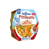Plat Bébé Dès 24 mois Grands Morceaux Légumes & Poulet à la Thaï P'tite Recette NATURNES