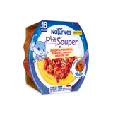 Plat Bébé Dès 18 mois Moyens Morceaux Polenta Poivrons Tomates Touche de Gruyère P'tit Souper NATURNES