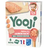 Plat bébé Dès 4/6 mois Hachés de Saumon Sauvage Bio YOOJI
