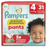 Couches Culottes Bébés  Premium Protection Pants 9-15kg Taille 4  PAMPERS