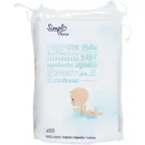 Cotons Maxi Carrés Bébé SIMPL