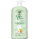 Gel douche bébé Corps et Cheveux Amande Douce Olive Bio Peaux Sensibles LE PETIT OLIVIER