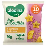 Biscuits Bébé dès 10 mois 3 Céréales et Ananas BLEDINA