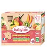 Compote bébé dès 6 mois Multi Fruits Bio BABYBIO