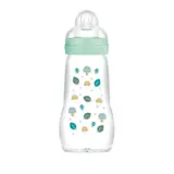 Biberon Verre Bleu 260mL Débit 2 2M+ MAM BABY