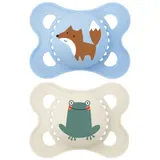 Sucettes Silicone 2-6 Mois Original Nature MAM BABY
