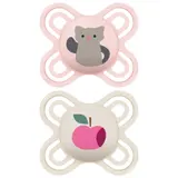 Sucettes Silicone 0-2 Mois Perfect Nuit MAM BABY