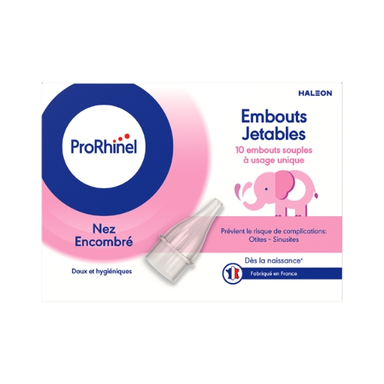 Embouts jetables souples pour mouche bébé PRORHINEL
