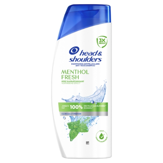 Shampoing Antipelliculaire Menthe Fraîcheur HEAD & SHOULDERS