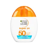 Aqua Fluide Protecteur Invisible Visage Super UV Spf 50 Haute Protection Ambre Solaire GARNIER