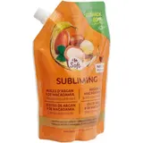 Shampoing Sublimant pour Cheveux secs et abîmés Huiles D'argan & de Macadamia CARREFOUR SOFT