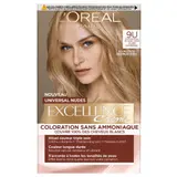 Coloration Universal Nudes 9 Blond Très Clair Couvre 100% Cheveux Blancs Sans Ammoniaque Excellence Crème L'OREAL PARIS