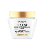 Masque Capillaire Nutrition Légère pour Cheveux Fins et Secs Huile Extraordinaire Coco ELSEVE