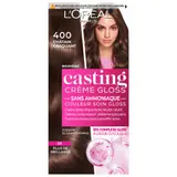 Coloration Ton Sur Ton 400 Châtain Craquant Sans Amoniaque Crème Gloss Casting Crème Gloss L'OREAL PARIS
