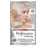 Coloration Permanente Blond Cendré 01 Soin Patine Post-Décoloration Neutralisation Longue Durée Préférence L'OREAL PARIS