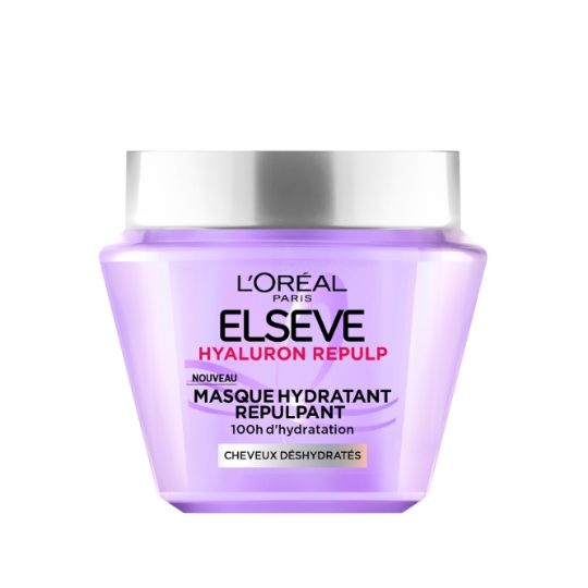 Masque Capillaire Hydratant Repulpant pour Cheveux Déshydratés Hyaluron Repulp ELSEVE