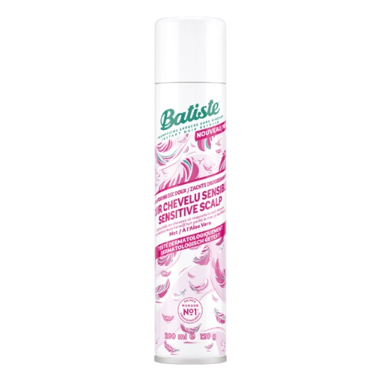 Shampoing Sec pour Cuir chevelu sensible Aloe vera BATISTE