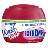 Gel coiffant Fixation Extreme Force 8 aux Vitamines Vivelle DOP