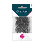 Elastiques à Cheveux Noir et Transparent GLAMOUR PARIS