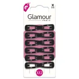 Pinces à Cheveux Clic Clac Noire GLAMOUR PARIS