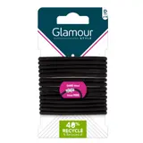 Elastiques à Cheveux Semi-Epais Noir GLAMOUR STYLE