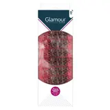 Bigoudis à Cheveux Rose avec Piques GLAMOUR STYLE