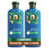Shampoing Réparation pour Cheveux normaux Huile d'argan HERBAL ESSENCES