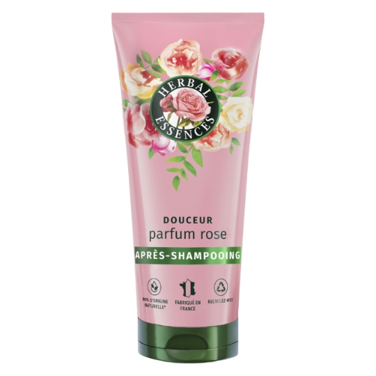 Après-Shampoing Démêlant pour Cheveux secs Parfum de rose HERBAL ESSENCES