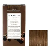 Coloration Permanente 6.0 Blond Foncé Huile d'Argan Couvre 100% Cheveux Blancs Korres KORRES