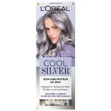 Coloration Capillaire  Cool Silver - Argent Satiné - Soin Sublimateur de Gris  L'OREAL PARIS