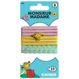 Elastiques Accessoires Cheveux MONSIEUR MADAME