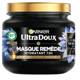 Masque Remède Hydratant Charbon Magnétique Huile de Fleur de Nigelle Cheveux Normaux à Gras ULTRA DOUX