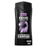 Gel douche Homme Corps Visage Cheveux Fraîcheur Parfum Noix de coco et Poivre Noir Provocation 5 en 1 AXE